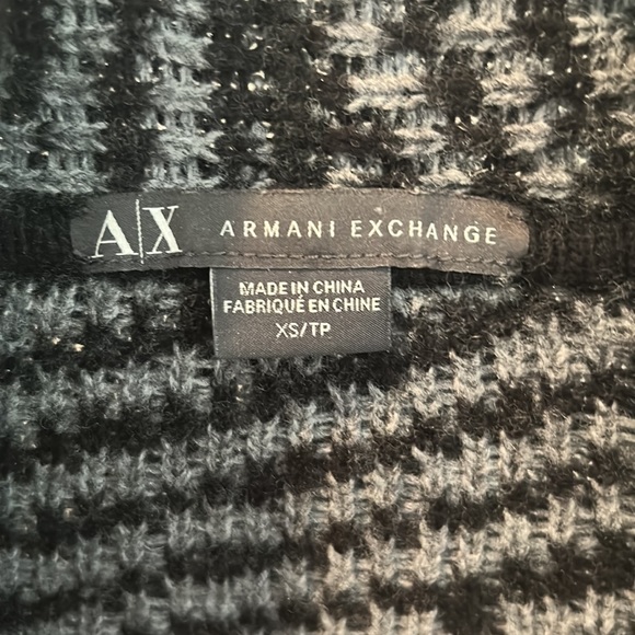 Armani Exchange belted wrap sweater - Picture 3 of 3